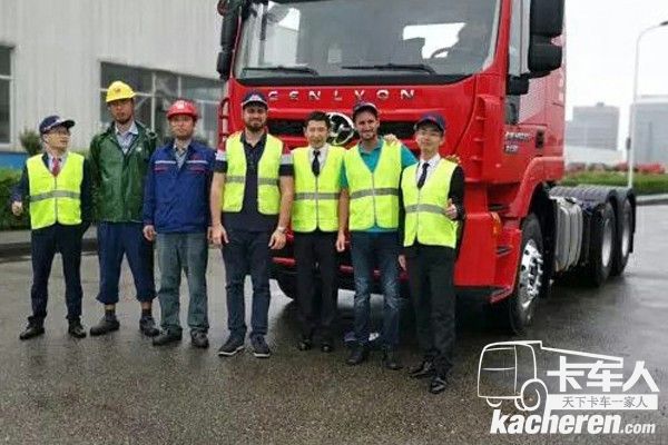 上汽红岩走出国门