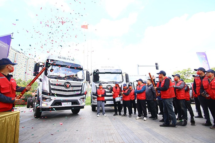 福田欧航欧马可,欧航第三代超级中卡,国六