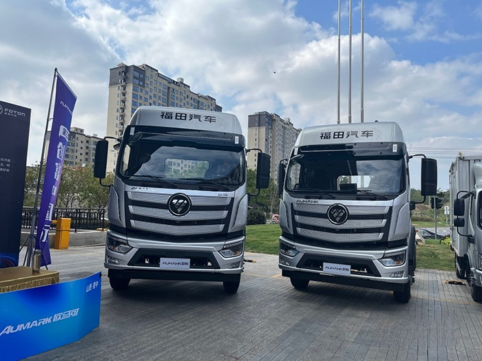 福田欧航欧马可,欧航第三代超级中卡,国六