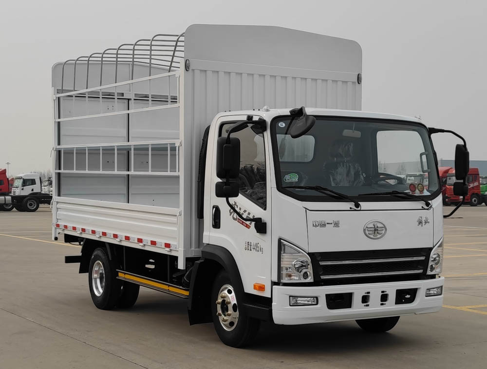 解放 J6F 160马力 3.78米排半仓栅式轻卡(CA5048CCYP40K41L2E6A84)
